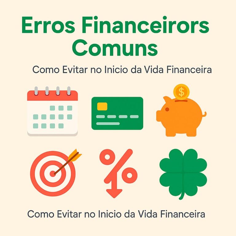 Erros Financeiros Comuns - Dicas de Finanças Online