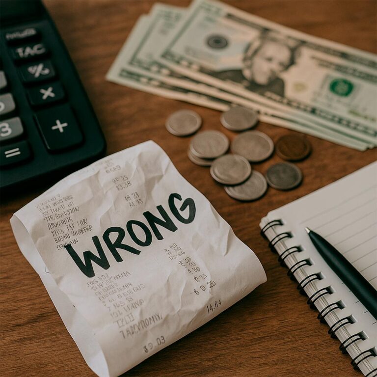 Erros de Organização Financeira - Dicas de Finanças Online