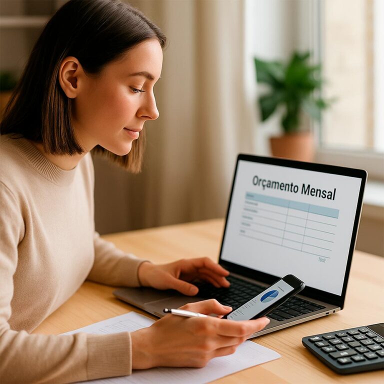 Orçamento Mensal - Dicas de Finanças Online