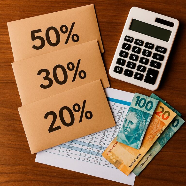 Metodo 50 30 20 - Dicas de Finanças Online