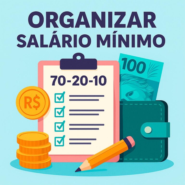 Organizar Salario Minimo - Dicas de Finanças Online